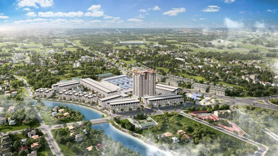 Toàn cảnh dự án Song Hong Diamond City.