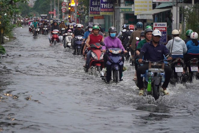 Dự báo mưa diện rộng ở Nam Bộ