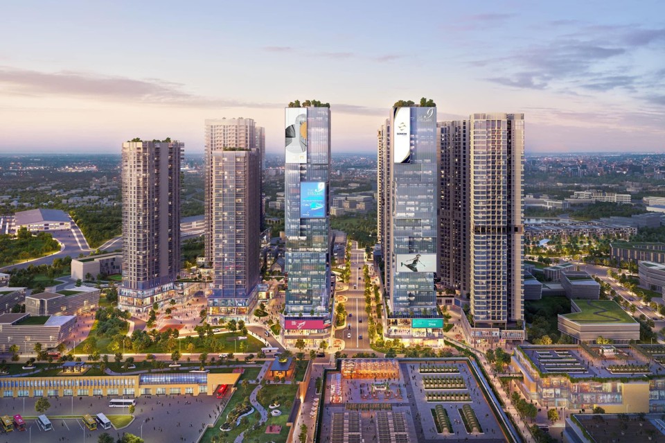Tổng thể khu đô thị The 9 Stellars với vị trí tâm điểm kết nối hạ tầng khu Đông
