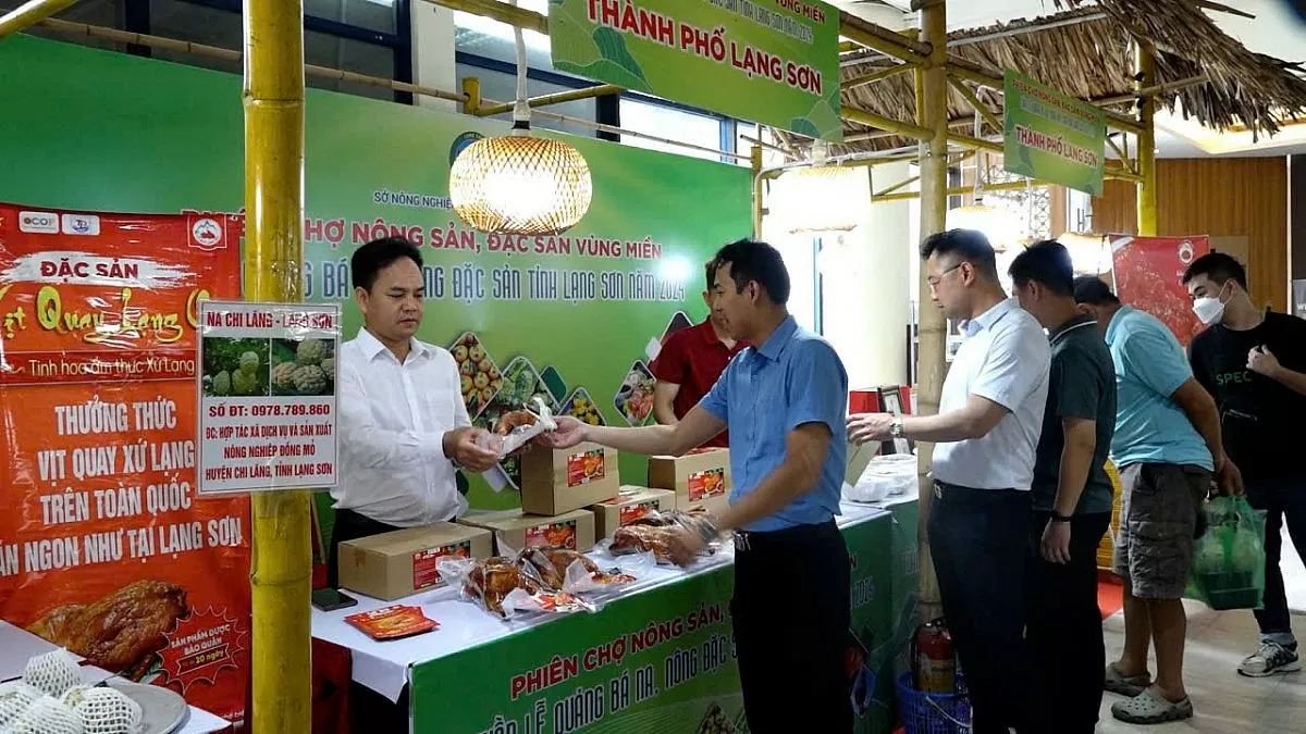 Lạng Sơn: Mở rộng kênh tiêu thụ cho nông sản thế mạnh