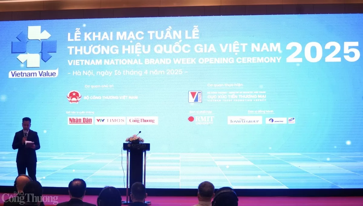 Khai mạc Tuần lễ Thương hiệu Quốc gia Việt Nam 2025
