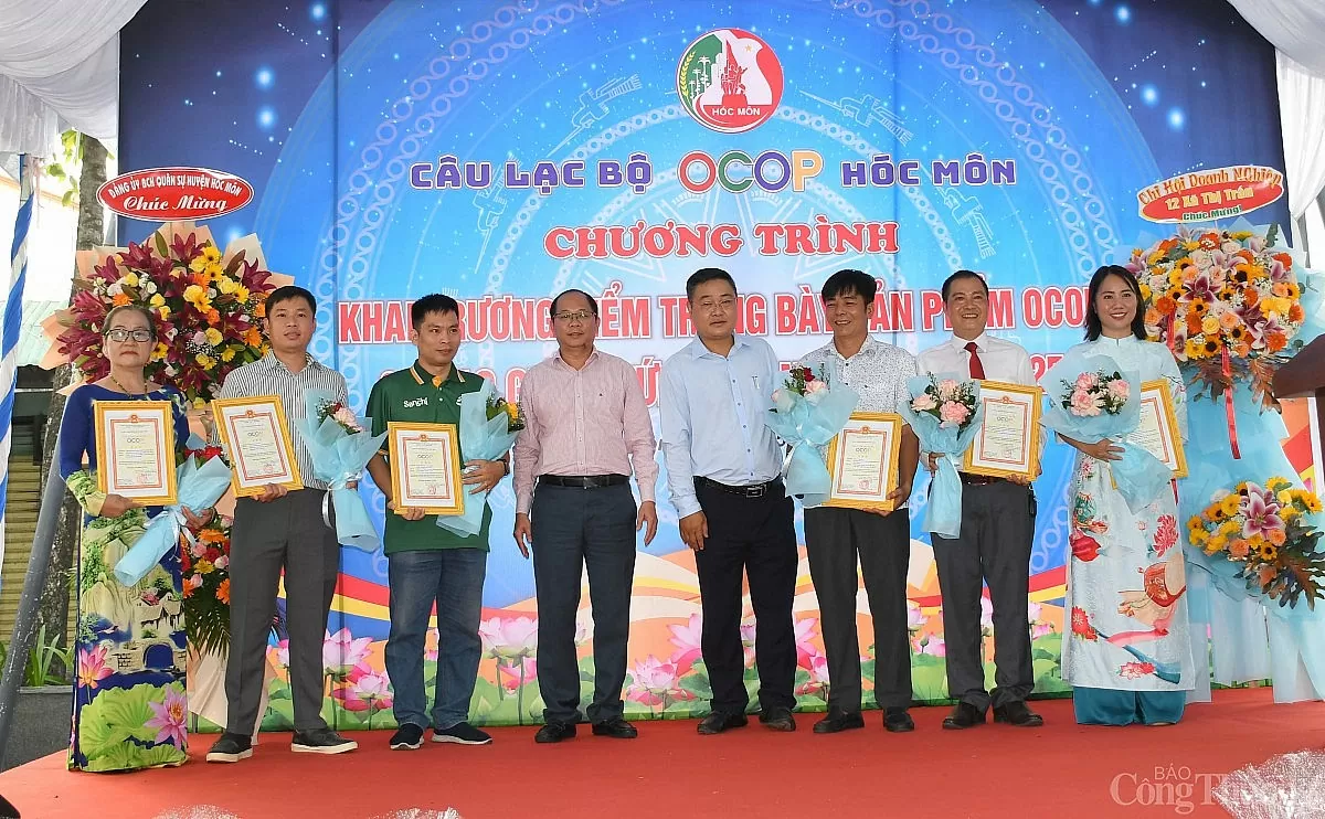 TP.Hồ Chí Minh: Trao chứng nhận 20 sản phẩm OCOP 3 sao TP. Hồ Chí Minh: Trao chứng nhận 20 sản phẩm OCOP 3 sao
