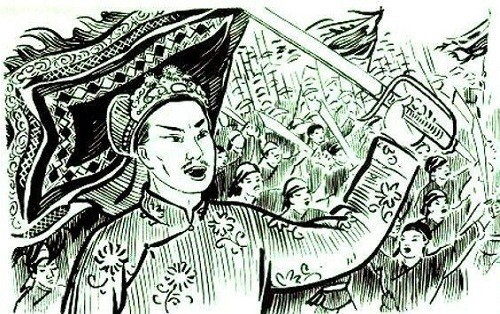 Vua Lê Lợi chọn Lam Kinh làm căn cứ dựng cờ khởi nghĩa chống giặc Minh xâm lược.