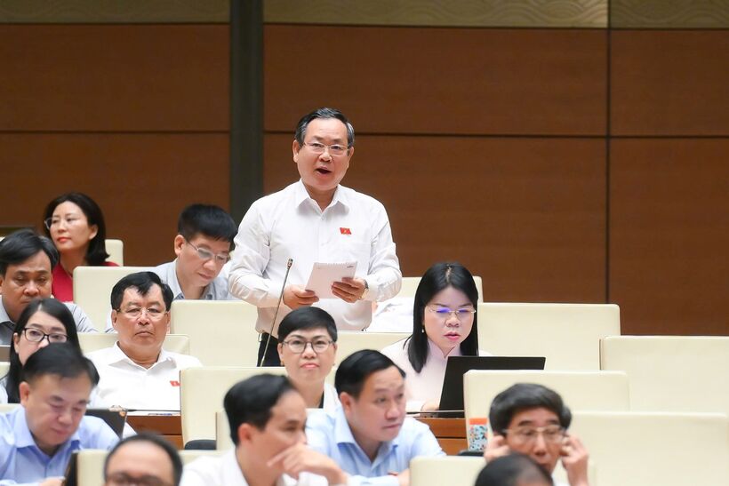 Đại biểu Nguyễn Văn Dành ( đoàn Bình Dương). Ảnh: QH