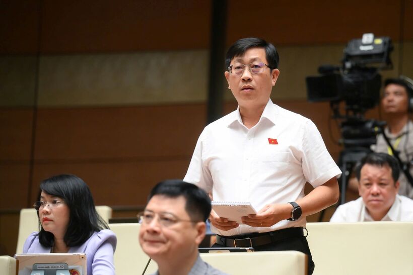 Đại biểu Nguyễn Hữu Thông - Đoàn Bình Thuận. Ảnh: QH