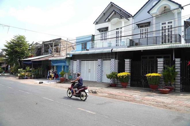 Khoảng 170 hộ dân đã di dời khỏi khu công nghiệp Biên Hòa 1, TP Biên Hòa, Đồng Nai. Ảnh tư liệu: HAC