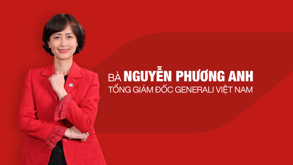 Bà Nguyễn Phương Anh – Tổng giám đốc của Generali Việt Nam