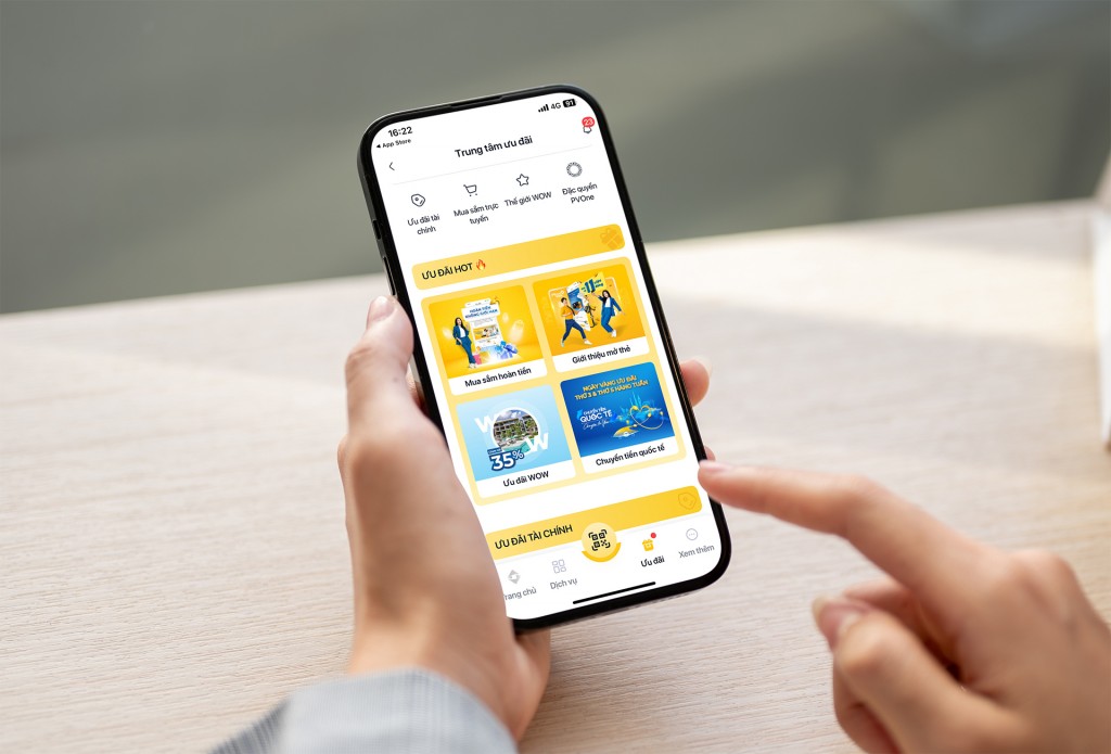 PVcomBank chính thức ra mắt “Trung tâm ưu đãi” trên ứng dụng PVConnect