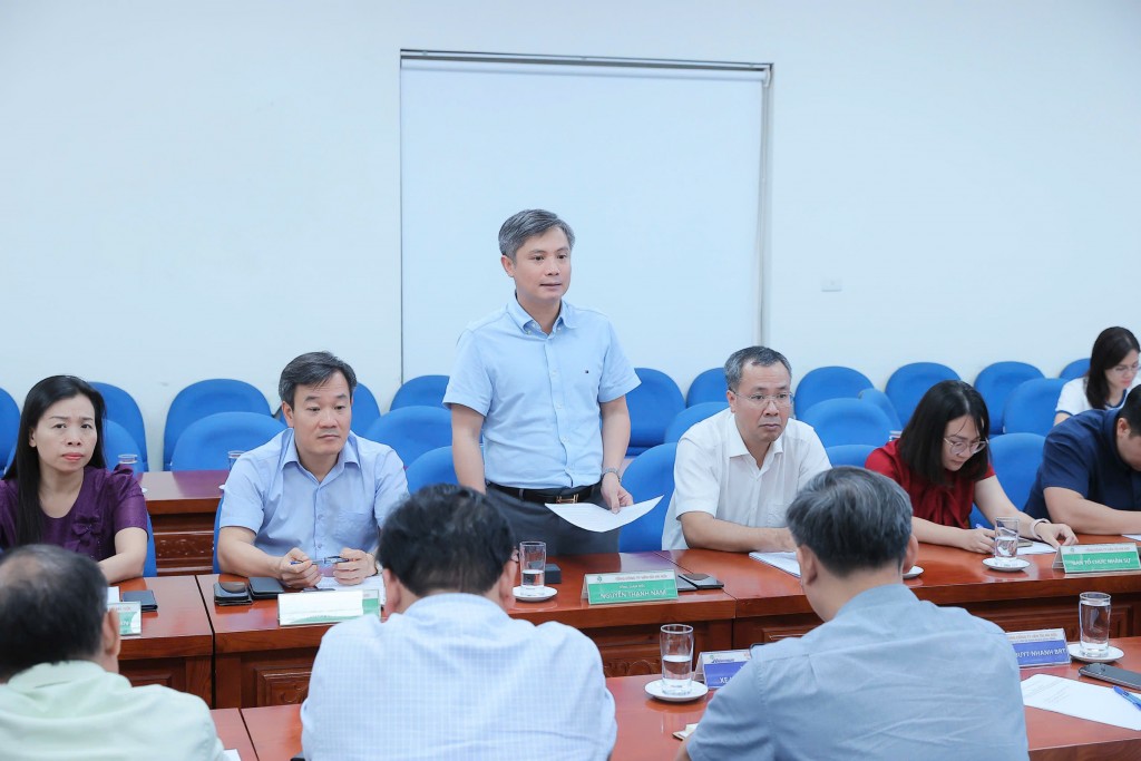Ông Nguyễn Thanh Nam – Phó Bí thư Đảng ủy, Tổng giám đốc Transerco phát biểu tại hội nghị