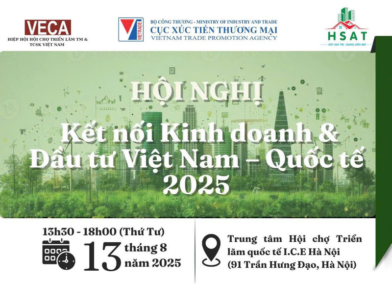 Sắp diễn ra Hội nghị kết nối kinh doanh và đầu tư Việt Nam - Quốc tế 2025 - 1