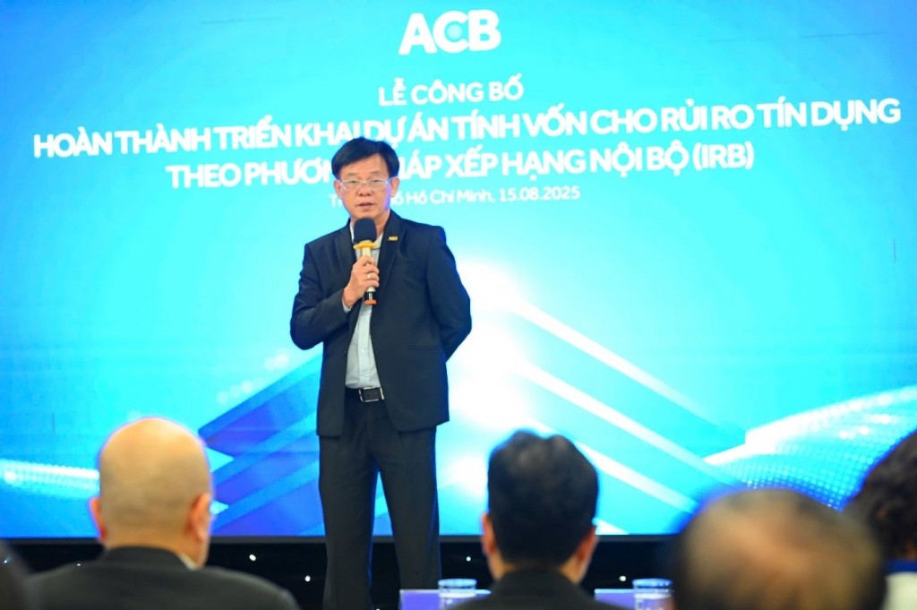Ngân hàng ACB hoàn thành dự án tính vốn theo Basel III