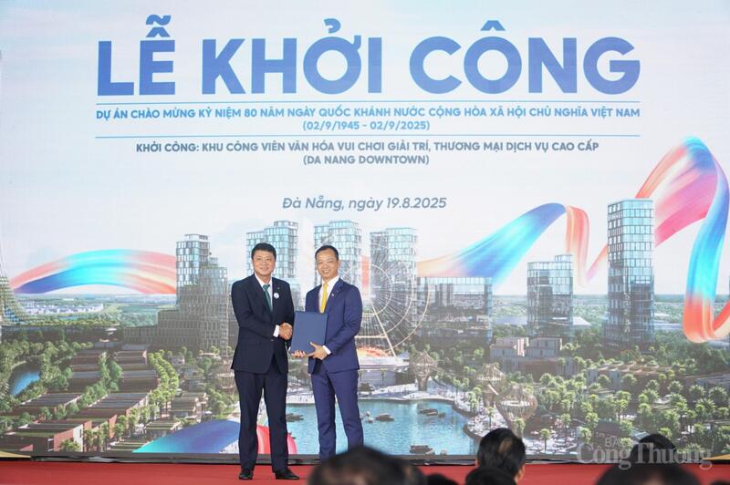 Trao thỏa thuận cấp tín dụng cho dự án giữa BIDV và Sungroup