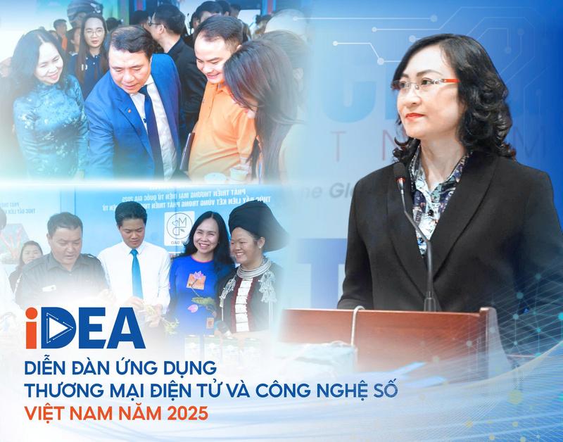 Diễn đàn Ứng dụng Thương mại điện tử và Công nghệ số Việt Nam năm 2025