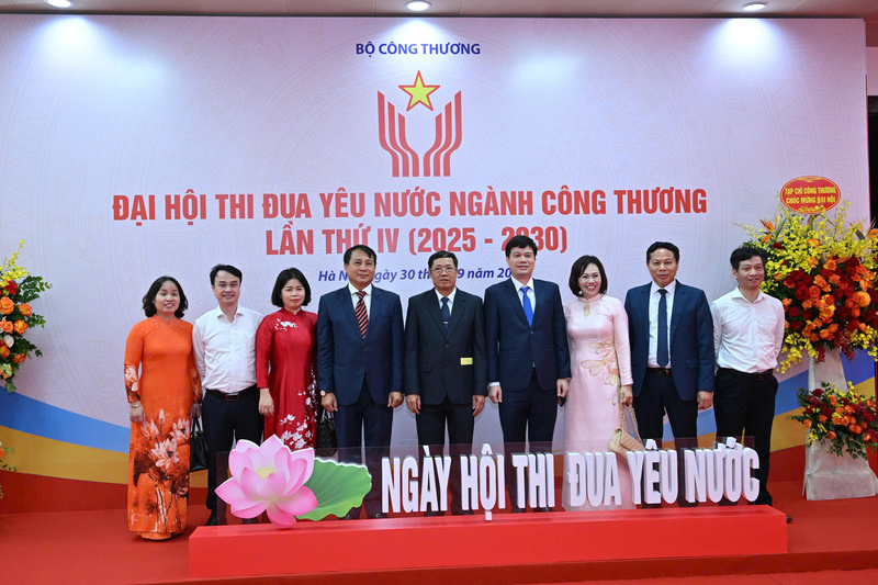 Không khí trước giờ khai mạc Đại hội Thi đua yêu nước ngành Công Thương - 9
