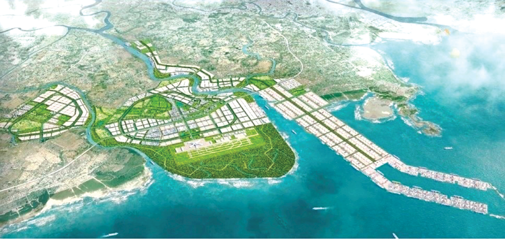 Loạt dự án hạ tầng, kinh tế lớn trở thành đường băng giúp khu Nam Hải Phòng “cất cánh” (Ảnh: Cổng thông tin TP Hải Phòng) Loạt dự án hạ tầng, kinh tế lớn trở thành đường băng giúp khu Nam Hải Phòng “cất cánh” (Ảnh: Cổng thông tin TP Hải Phòng)