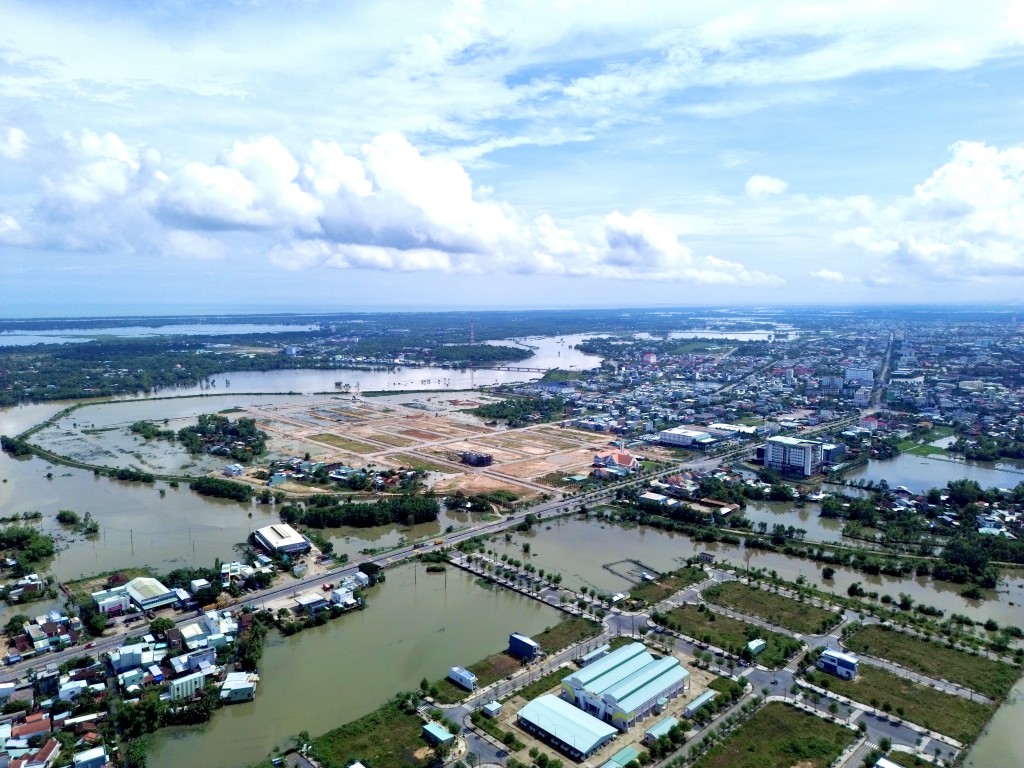 Các khu đô thị cửa ngõ Tam Kỳ đang phát triển sôi động