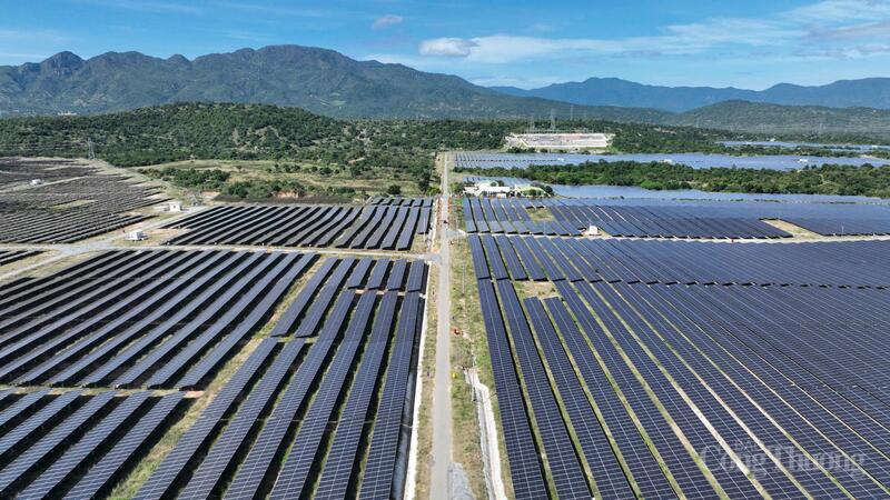 Sáng 19/12, nhiều dự án năng lượng tái tạo cũng được khởi công và khánh thành. Ảnh: TD