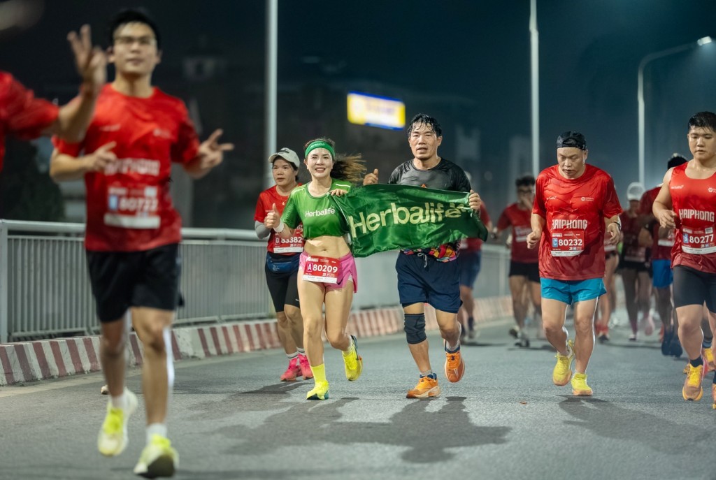 Herbalife Việt Nam tiếp tục tài trợ giải Marathon VnExpress Hải Phòng, khuyến khích lối sống năng động lành mạnh