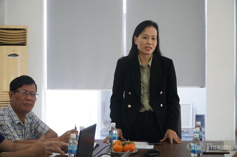 Bà Đỗ Thị Quỳnh Trâm, Phó Giám đốc Sở Công Thương TP. Đà Nẵng