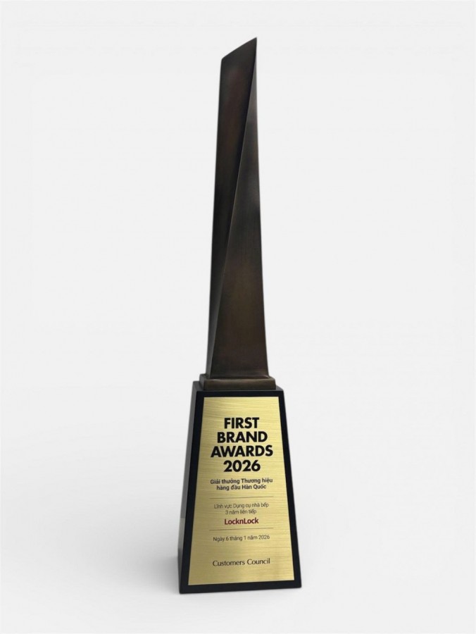 LocknLock lập cú đúp tại Giải thưởng “Thương hiệu hàng đầu Hàn Quốc năm 2026”