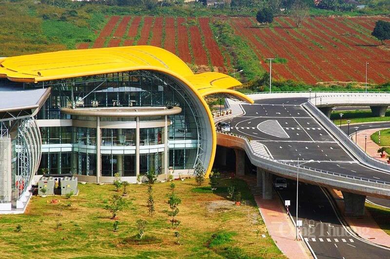 Sân bay Quốc tế Liên Khương trước khi đóng cửa nâng cấp. Ảnh Minh An