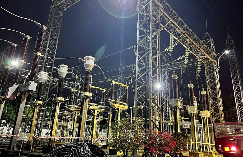 Công trình Cải tạo, nâng cấp Trạm 110/22kV Long Hòa, TP. Cần Thơ đóng điện ngày 31/1/2026