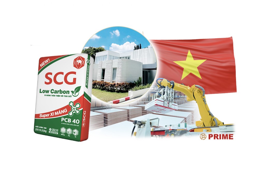 SCG định vị Việt Nam là khu vực sản xuất chủ lực cho các dòng sản phẩm chiến lược như Xi măng low carbon.