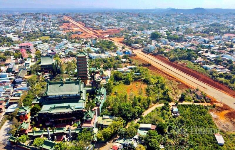 Khu vực triển khai dự án tại phường Hội Phú (tỉnh Gia Lai).