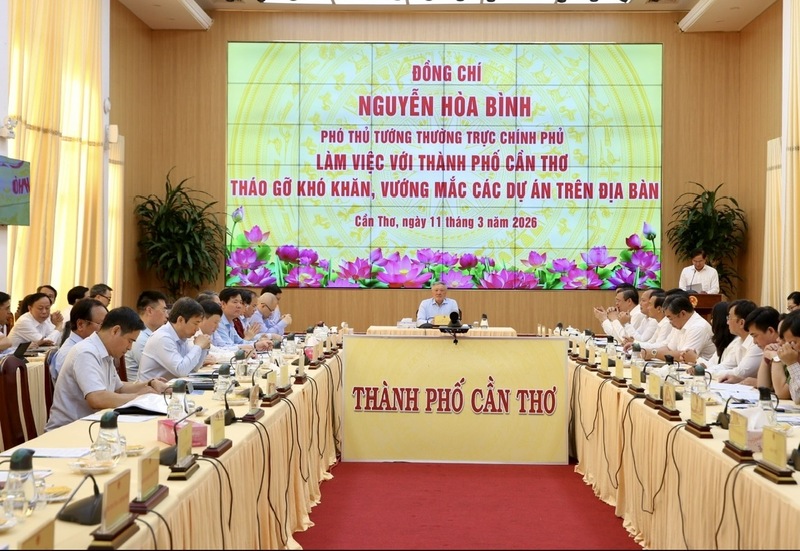 Quang cảnh tại buổi làm việc.