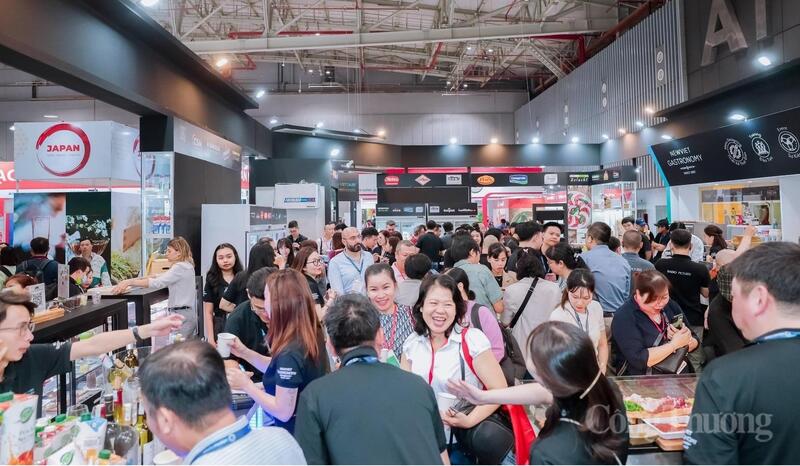 Không gian triển lãm Food & Hotel Vietnam 2024.