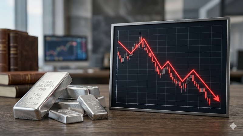 Từ biến động kỹ thuật, tỷ lệ vàng - bạc cho tới sức ép từ giá dầu và đồng USD khiến giá bạc suy giảm.