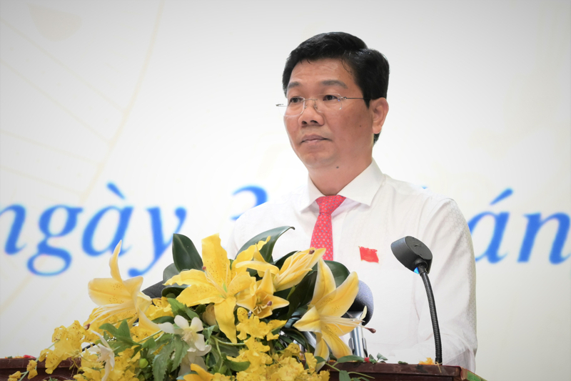 Ông Nguyễn Mạnh Hùng được 100% đại biểu HĐND tỉnh bầu giữ chức Chủ tịch HĐND tỉnh Tây Ninh nhiệm kì 2026 - 2031. Ảnh: Cổng TTĐT Tây Ninh