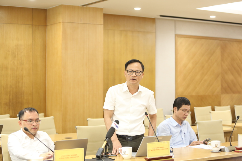 Ông Phạm Đức Nghiệm, Phó Cục trưởng Cục Khởi nghiệp và Doanh nghiệp công nghệ