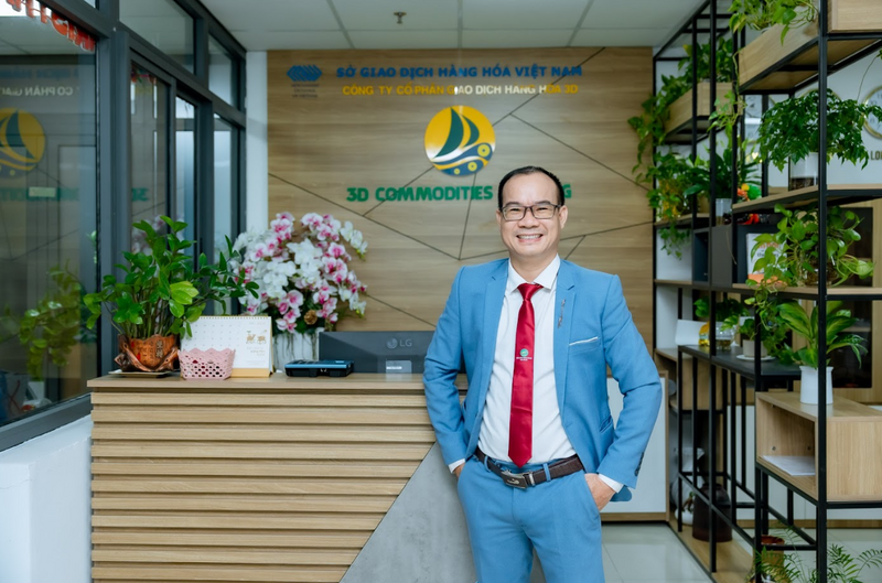 Ông Đỗ Xuân Quý - Phó Tổng Giám đốc Công ty Cổ phần Giao dịch Hàng hoá 3D, Thành viên kinh doanh 072 của MXV.