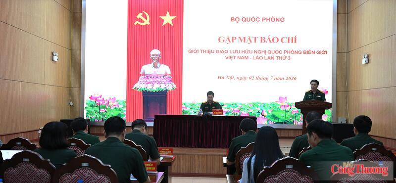 Giao lưu hữu nghị quốc phòng biên giới Việt Nam - Lào lần thứ 3, diễn ra ngày 9-10/7 tại Nghệ An, Việt Nam và tỉnh Bô-ly-khăm-xay, Lào.
