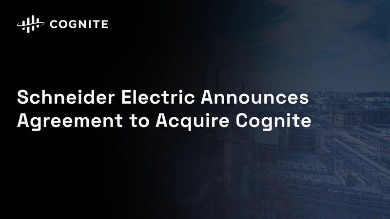 Schneider Electric công bố thỏa thuận mua lại 100% Cognite với giá 3,1 tỷ USD, nhằm tăng cường năng lực AI công nghiệp và thúc đẩy chuyển đổi số trong lĩnh vực sản xuất.