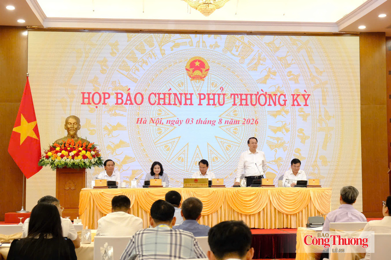 Toàn cảnh họp báo. Ảnh: Lê An