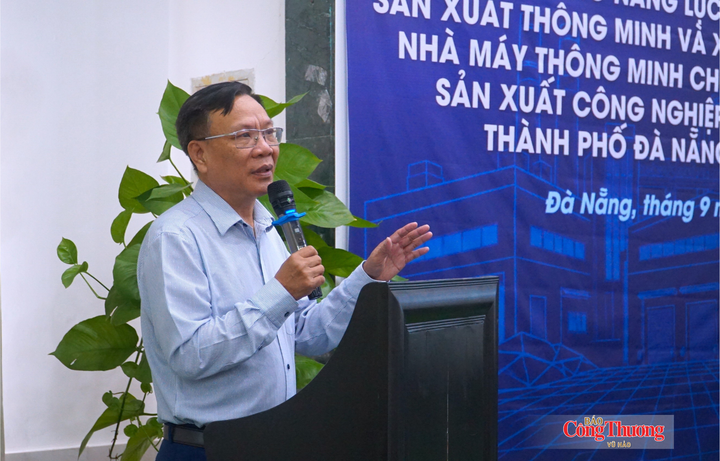 Ông Nguyễn Văn Trừ, Phó Giám đốc Sở Công Thương TP. Đà Nẵng phát biểu tại chương trình.