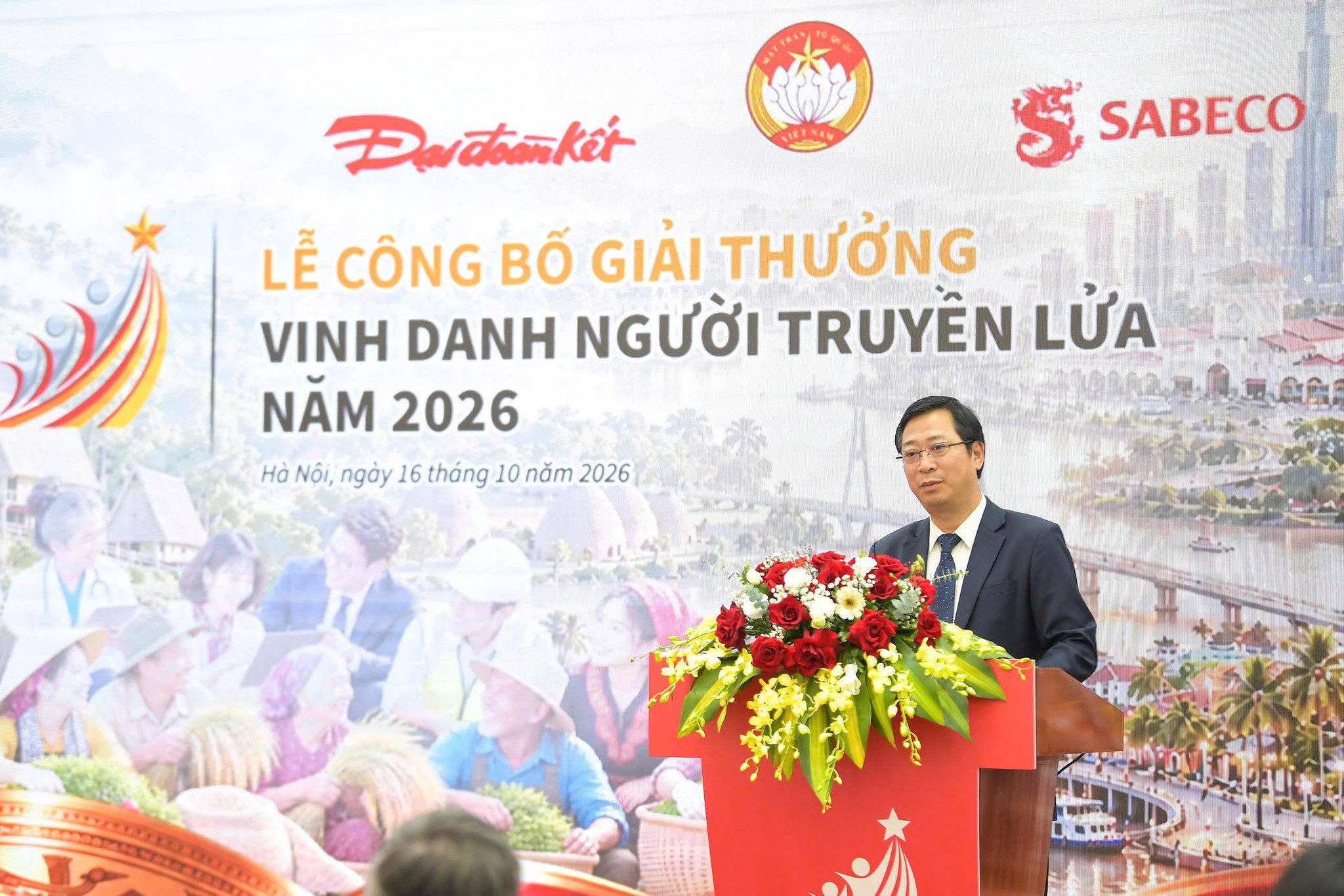 Đồng chí Cao Xuân Thạo - Phó Chủ tịch UBTW MTTQ Việt Nam