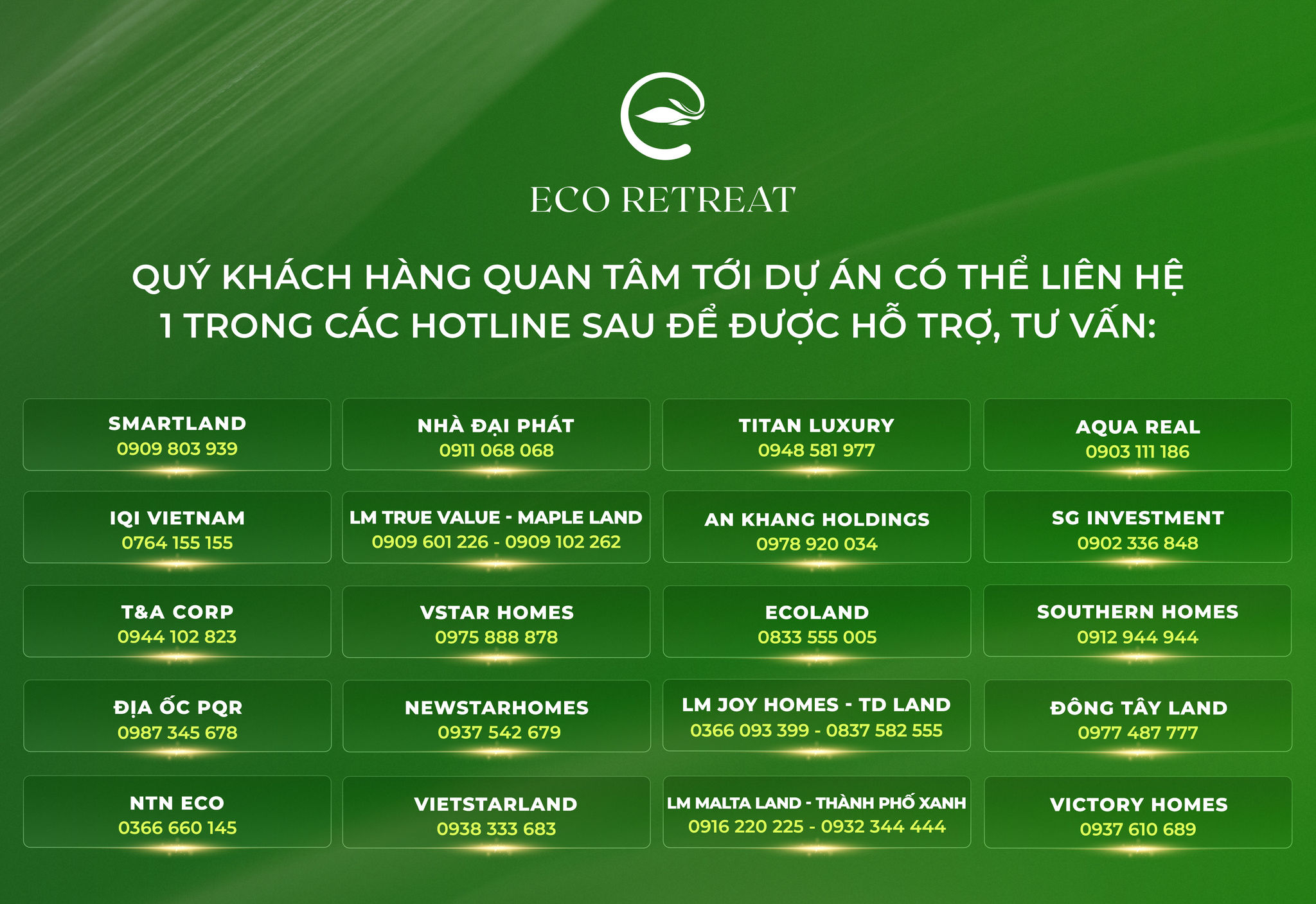 Hotline Eco retreat Long AN